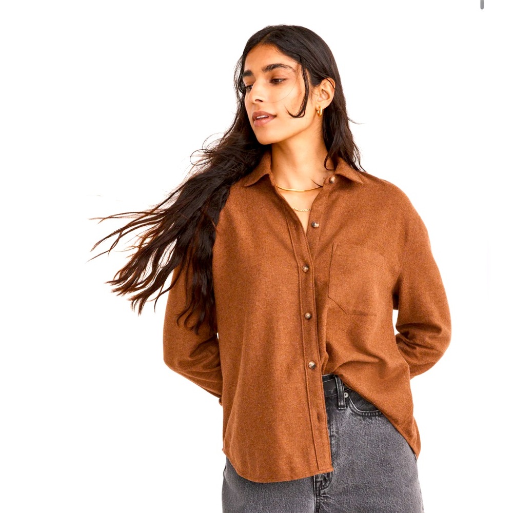 Madewell Flannel Kempton Button Up